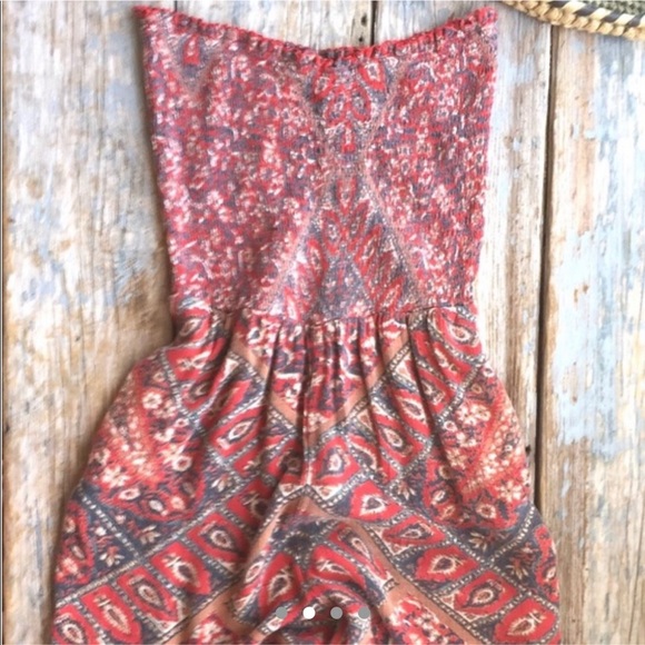 Free People - tribal/bohemian style jumpsuit - Picture 2 of 4